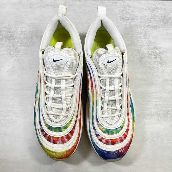 Nike Air Max 97 Tie Dye NRG Peace Love Spikeless Masters Golf Shoes Mens Size 10 - Picture 7 of 11